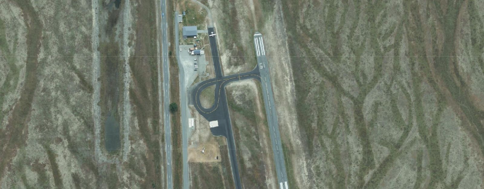 Pukaki Airport overhead banner image