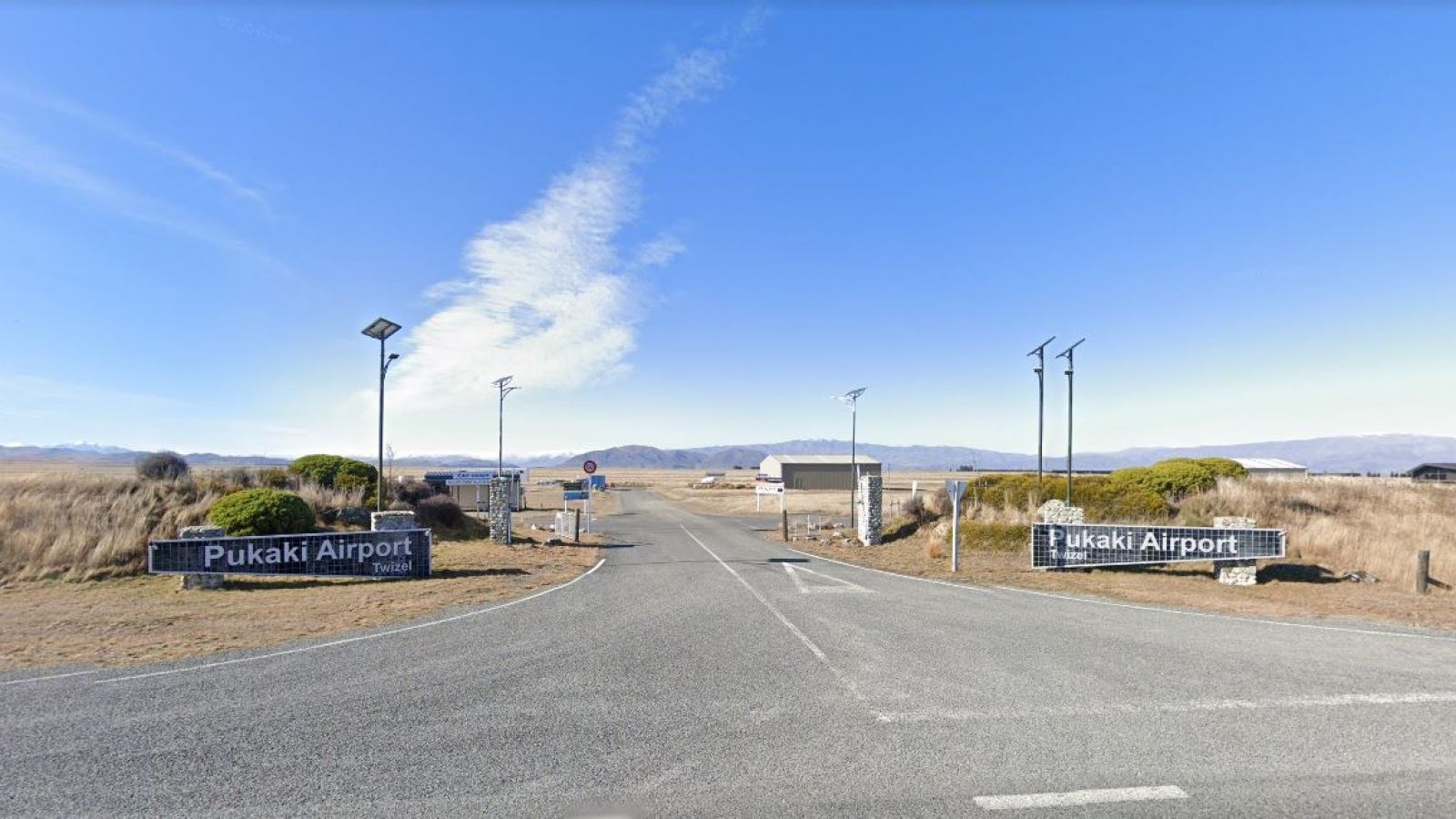 Pukaki Airport Entrance banner image